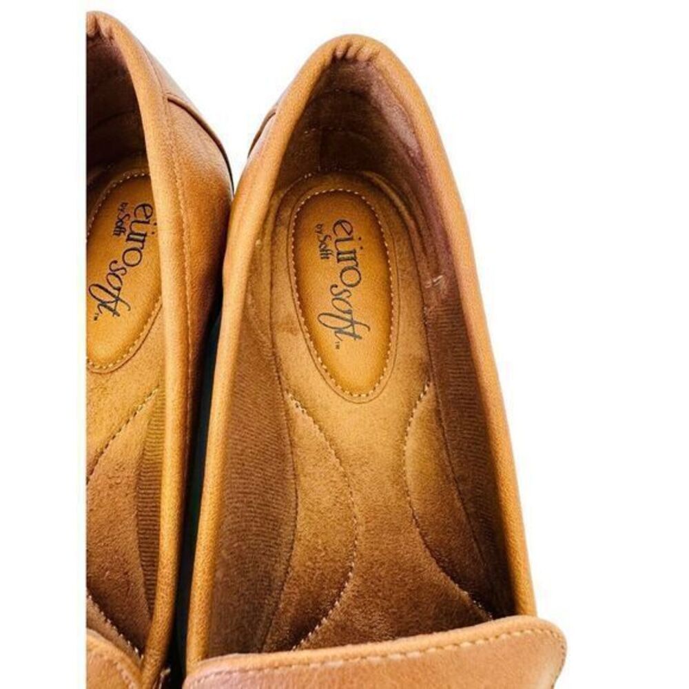 Eurosoft Women's‎ Kellsie Luggage Flat Loafer Cushion Insole Women's Size 8M NWB - Picture 11 of 13